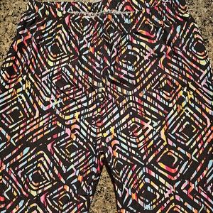Colorful Geometric Pattern Pants